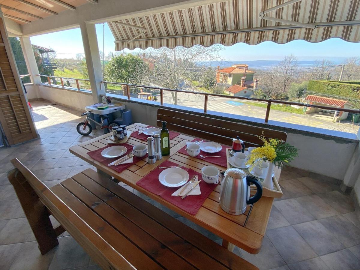 Sea View Istrian Countryside Apartment - Rota Dragonja 外观 照片